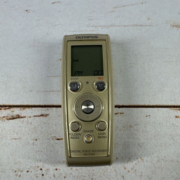 Olympus VN-4100 PC Handheld Digital Voice Recorder - Tested & Working - Picture 1 of 4